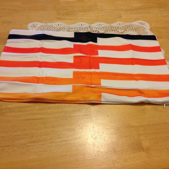 Striped pillow cover, small, new item. bold stripes - Picture 1 of 4
